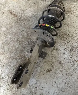 Opel Grandland X Front shock absorber with coil spring 9819718680