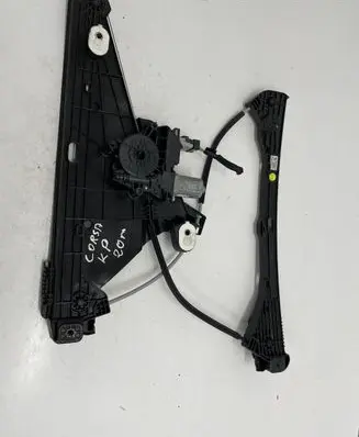 Opel Corsa F Front door window regulator with motor 9829043680