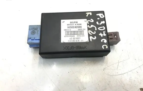 Peugeot 307 CC Alarm control unit/module 9650242080 K2522