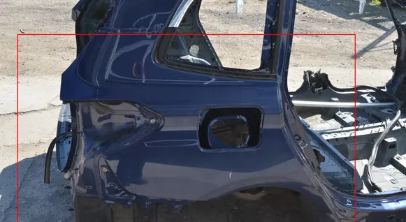 Rear quarter panel