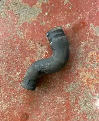 Volkswagen Golf VI Engine coolant pipe/hose 03L121157Q 125169