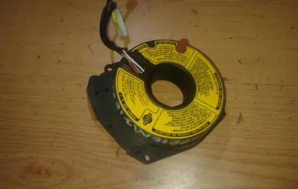 Nissan Primera Airbag slip ring squib (SRS ring) 255542F015