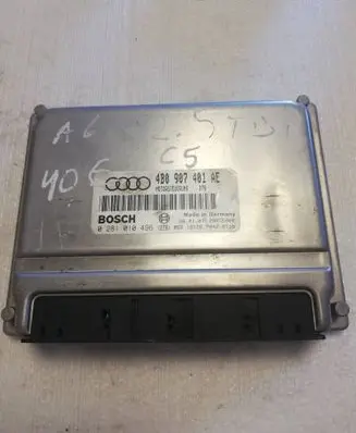 Audi A6 S6 C7 4G Engine control unit/module 4B0907401AE 0281010496