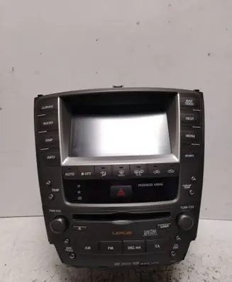 Lexus IS 220D-250-350 Radio/CD/DVD/GPS head unit 8611153050 136034510