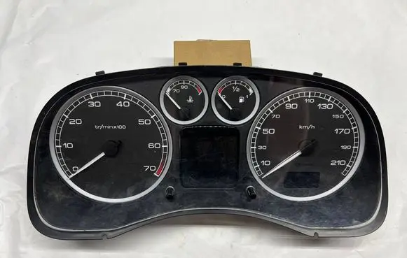 Peugeot 307 Speedometer (instrument cluster) 21651862-5 P9651299480 21674879-9