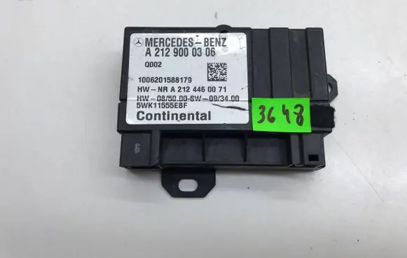 Mercedes-Benz E W212 Fuel injection pump control unit/module A2129000306 5WK11555EBF 1006201588179