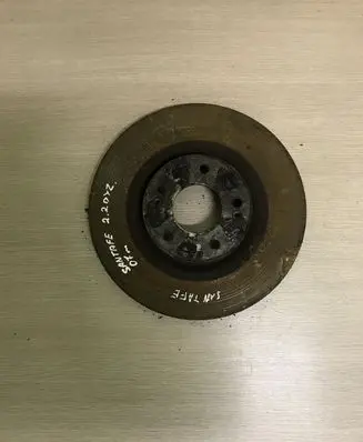 Hyundai Santa Fe Front brake disc