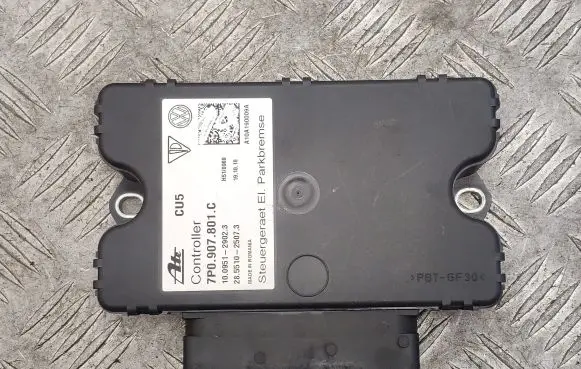 Porsche Cayenne (92A) Rear brake EMF control unit/module 7P0907801C
