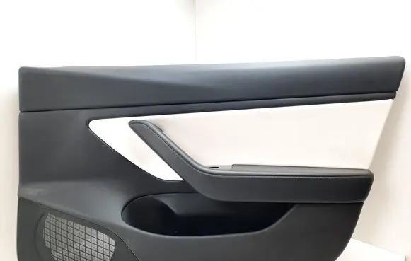 Tesla Model 3 Front door card panel trim 110509400D 107718445C