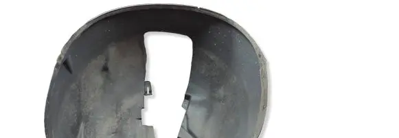Volvo XC70 Front wheel arch liner splash guards 30678550