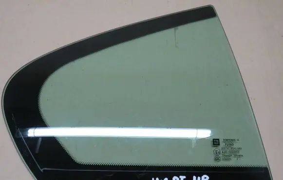 Opel Insignia A Rear door window glass DOT747M540AS2 E000090 43R000055