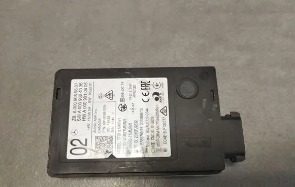 Mercedes-Benz E W213 Blind spot module A0009059807 A0009010605 A0009024936