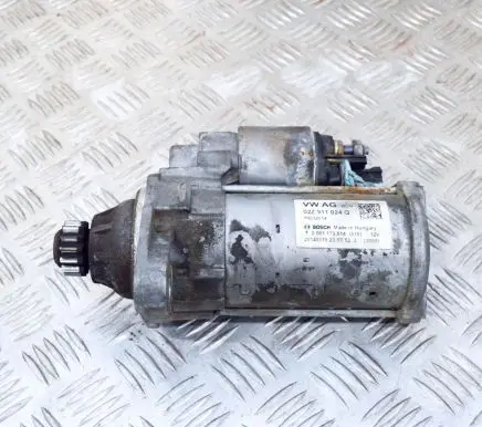 Volkswagen Golf VII Starter motor 19032014 02Z911024Q