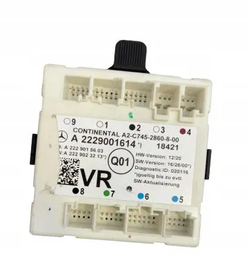Mercedes-Benz S W222 Door control unit/module A2229001614