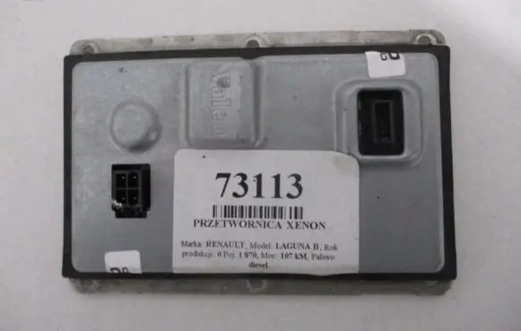 Renault Laguna II Xenon control unit/module 73019157D