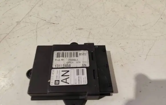 Opel Signum Door control unit/module 13111458 037670 75DL3