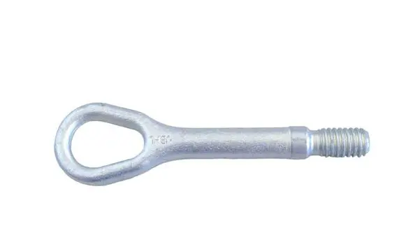 Towing hook eye