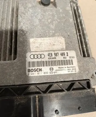 Audi A8 S8 D3 4E Engine control unit/module 4E0907409B 1039S02711 0281011099