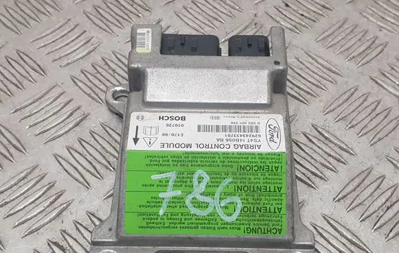 Ford Focus Airbag control unit/module YS4T14B056BA 629243433701