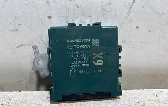 Toyota bZ4X Parking PDC control unit/module 8934042191 1881008810 10R0510350
