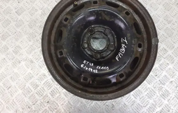 Skoda Fabia Mk1 (6Y) R14 steel rim 