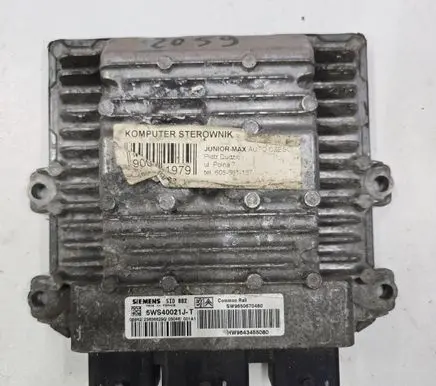 Citroen C3 Engine control unit/module 9643455080 5WS40021JT 9650670480