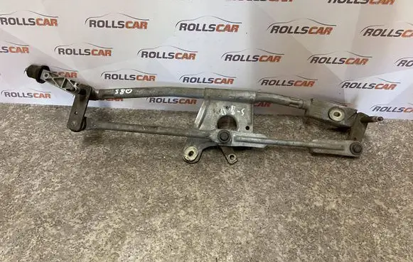 Front wiper linkage