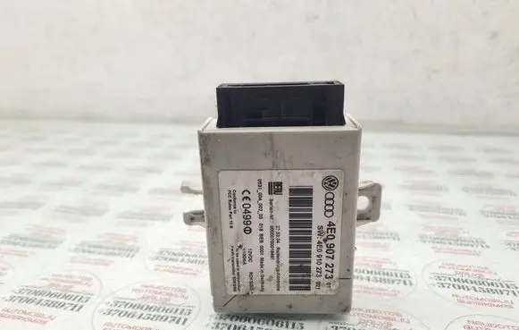 Audi A8 S8 D3 4E Tire pressure control unit 4E0907273