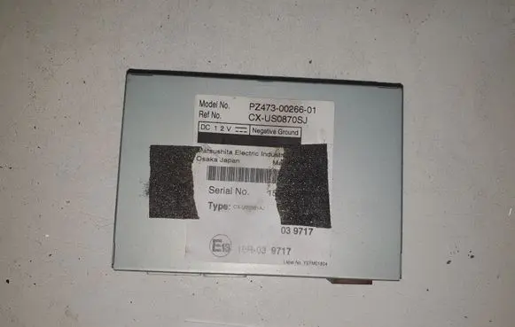 Toyota Avensis T270 MMI control unit PZ4730026601