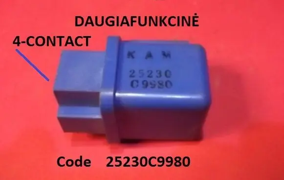 Nissan Sunny Other relay 25230C9980