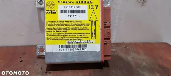Fiat Ducato Airbag control unit/module 1357312080