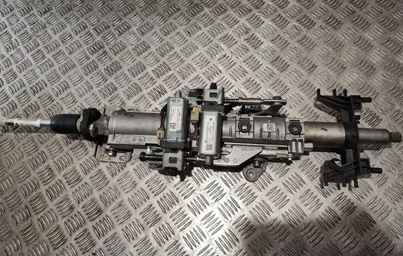 Steering wheel axle set