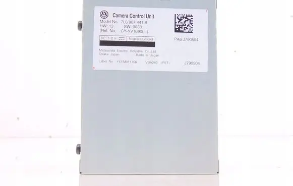 Volkswagen Touareg I Camera control unit module 7L6907441B