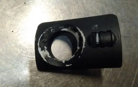 Panel lighting control switch