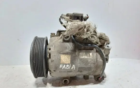 Skoda Fabia Mk2 (5J) Air conditioning (A/C) compressor (pump) 6Q0820808G 6SEU14C 4471908909
