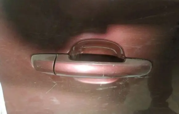 Front door exterior handle