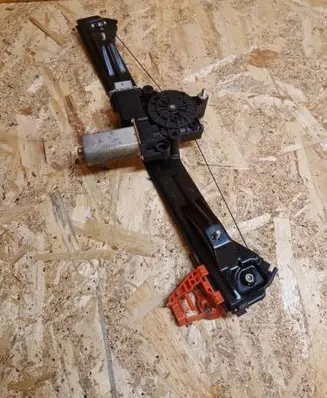 Fiat Bravo Front door window regulator with motor 51836459 0025100308