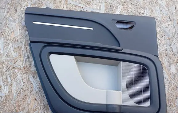 Rear door card panel trim