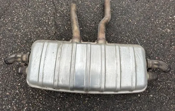 Porsche Cayenne (92A) Rear muffler/silencer tail pipe 7P5253611AJ 7P5253611
