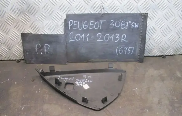 Peugeot 308 Dashboard side end trim 9655989477