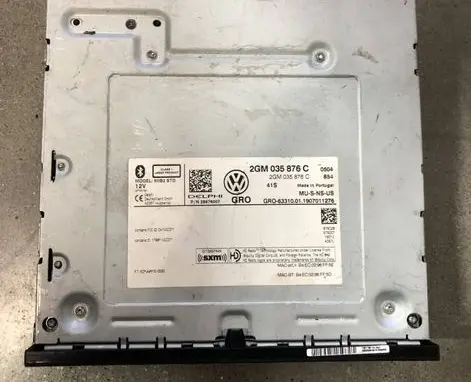 Volkswagen Atlas MMI control unit 2GM035876C
