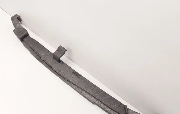 Front bumper foam support bar