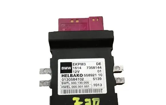 BMW 3 F30 F35 F31 Fuel injection pump control unit/module 7358144 0130584102 55892110