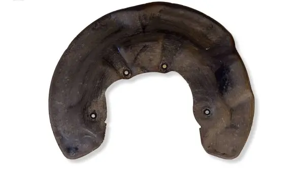 Audi A6 S6 C6 4F Front brake disc dust cover plate 4F0615311