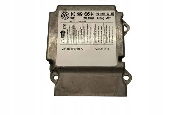 Volkswagen Golf V Airbag control unit/module 1K0909605N