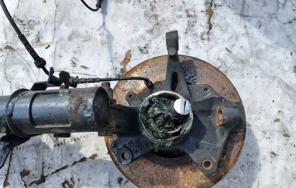 Renault Megane III Front wheel hub spindle knuckle
