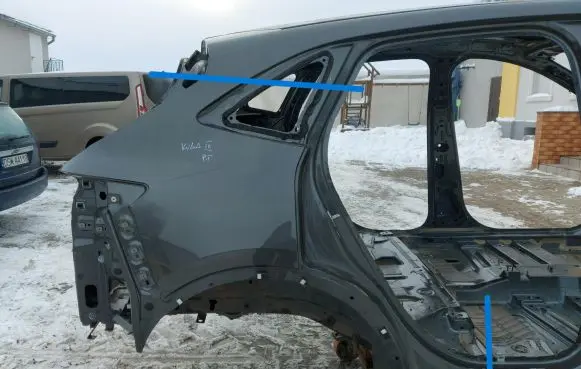 Rear quarter panel