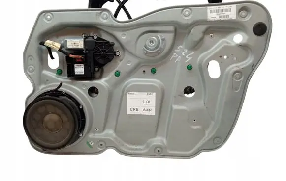 Volkswagen Touran I Front window lifting mechanism without motor 1T1837730AG