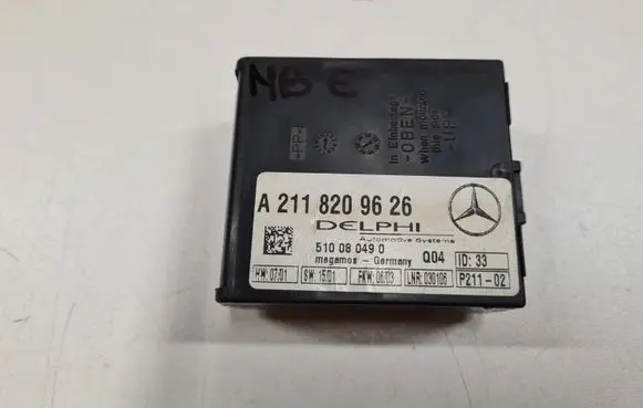 Mercedes-Benz E W211 Alarm control unit/module A2118209626