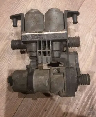 Coolant heater control valve
